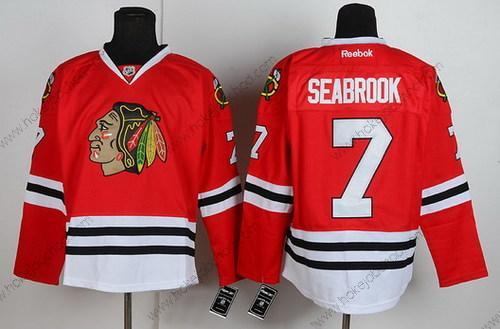 Muž Chicago Blackhawks #7 Brent Seabrook Červené Dres