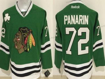 Muž Chicago Blackhawks #72 Artemi Panarin Zelená Reebok Hokejový Dres