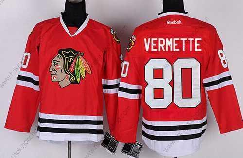 Muž Chicago Blackhawks #80 Antoine Vermette Červené Dres