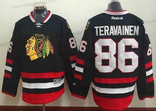 Muž Chicago Blackhawks #86 Teuvo Teravainen 2014 Stadium Series Černá Dres