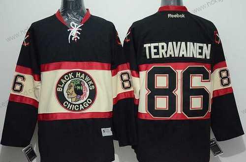 Muž Chicago Blackhawks #86 Teuvo Teravainen Černá Alternativní Dres