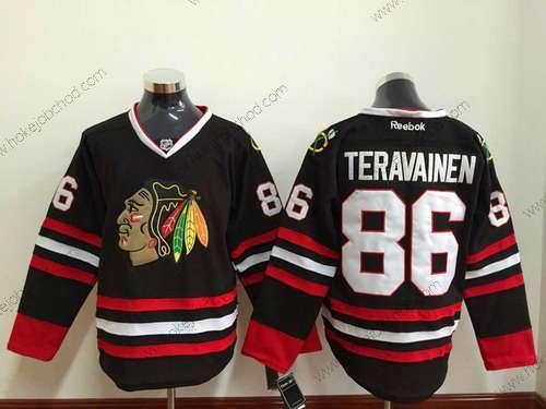 Muž Chicago Blackhawks #86 Teuvo Teravainen Černá Dres