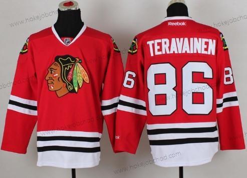 Muž Chicago Blackhawks #86 Teuvo Teravainen Punk Červené Dres