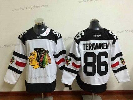 Muž Chicago Blackhawks #86 Teuvo Teravainen Reebok Bílý 2016 Stadium Series Premier Dres