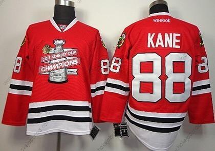 Muž Chicago Blackhawks #88 Patrick Kane 2013 Champions Commemorate Červené Dres