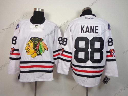 Muž Chicago Blackhawks #88 Patrick Kane 2015 Zimní Klasický Bílý Dres