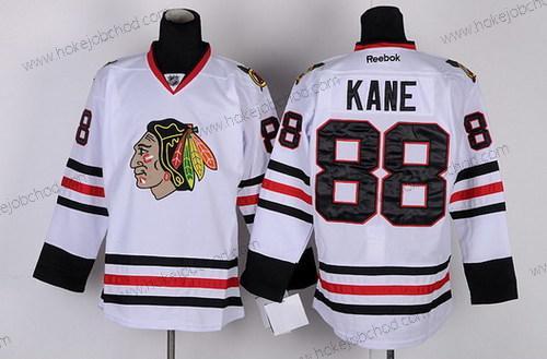 Muž Chicago Blackhawks #88 Patrick Kane Bílý Dres