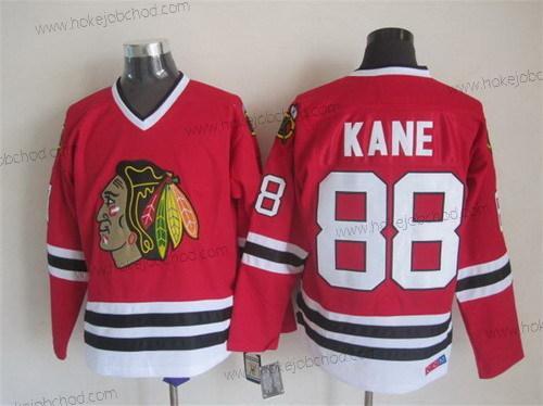 Muž Chicago Blackhawks #88 Patrick Kane Červené Retro CCM Dres