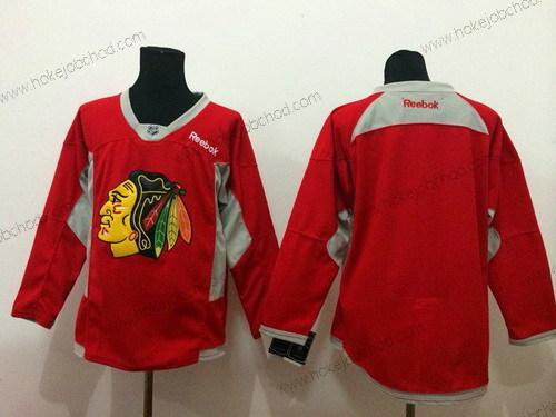 Muž Chicago Blackhawks Prázdný 2014 Training Červené Dres