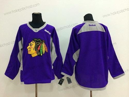 Muž Chicago Blackhawks Prázdný 2014 Training Nachový Dres