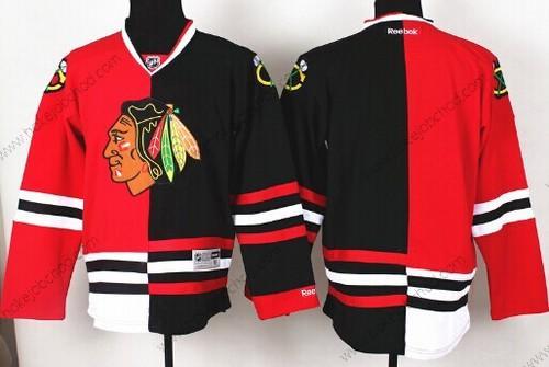 Muž Chicago Blackhawks Prázdný Červené #2 Černá Two Tone Dres