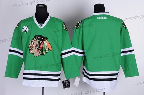 Muž Chicago Blackhawks Prázdný Zelená Dres