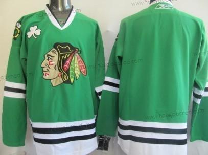 Muž Chicago Blackhawks Přizpůsobené Zelená Dres