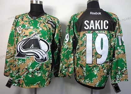 Muž Colorado Avalanche #19 Joe Sakic 2014 Camo Dres