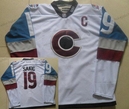 Muž Colorado Avalanche #19 Joe Sakic Bílý 2016 Stadium Series Hokejový Dres