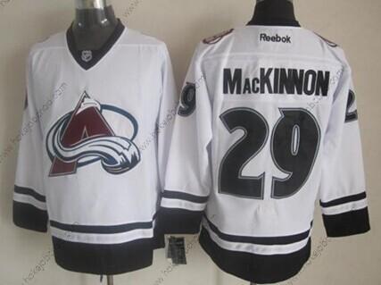 Muž Colorado Avalanche #29 Nathan Mackinnon 2014 Bílý Dres