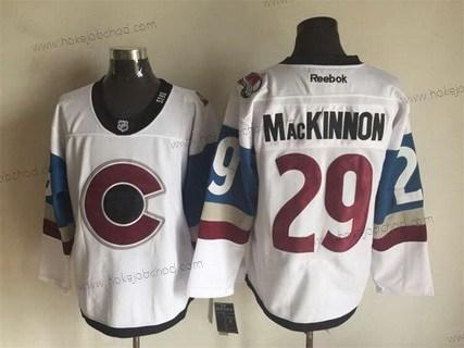 Muž Colorado Avalanche #29 Nathan Mackinnon Reebok Bílý 2016 Stadium Series Hokejový Dres