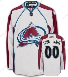 Muž Colorado Avalanche Přizpůsobené Bílý Dres