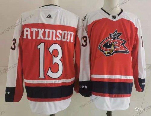 Muž Columbus Blue Jackets #13 Cam Atkinson Oranžová 2021 Retro Sešitý NHL Dres