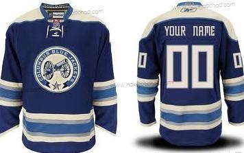 Muž Columbus Blue Jackets Přizpůsobené Modrý Alternativní Dres