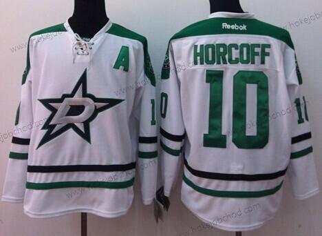 Muž Dallas Stars #10 Shawn Horcoff 2013 Bílý Dres