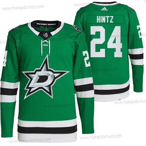 Muž Dallas Stars #24 Roope Hintz Zelená Sešitý Dres