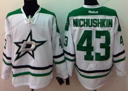 Muž Dallas Stars #43 Valeri Nichushkin 2013 Bílý Dres