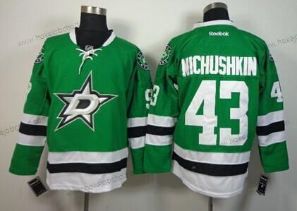 Muž Dallas Stars #43 Valeri Nichushkin 2013 Zelená Dres