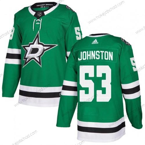 Muž Dallas Stars #53 Wyatt Johnston Černá 2022-23 Obrácený Retro Sešitý Dres