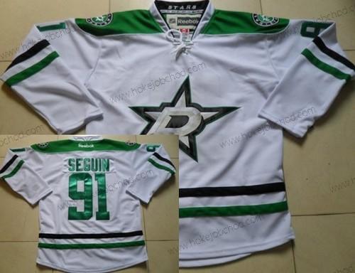 Muž Dallas Stars #91 Tyler Seguin 2013 Bílý Dres