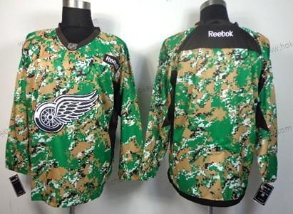 Muž Detroit Red Wings Prázdný 2014 Camo Dres