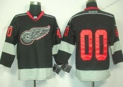 Muž Detroit Red Wings Přizpůsobené 2012 Černá Ice Dres