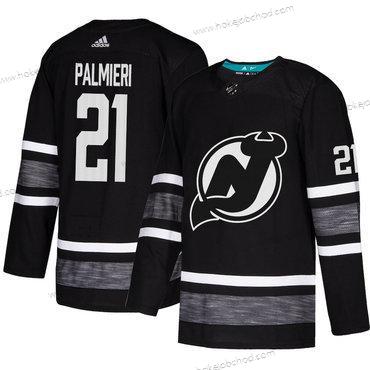 Muž Devils #21 Kyle Palmieri Černá Autentické 2019 All-Star Sešitý Hokejový Dres