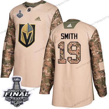 Muž Didas Zlatoen Knights #19 Reilly Smith Camo Autentické 2017 Veterans Day 2018 Stanley Cup Final Sešitý NHL Dres