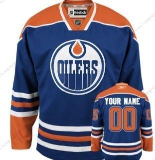 Muž Edmonton Oilers Přizpůsobené Modrý Dres