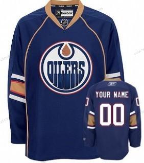 Muž Edmonton Oilers Přizpůsobené Modrý Thrid Dres