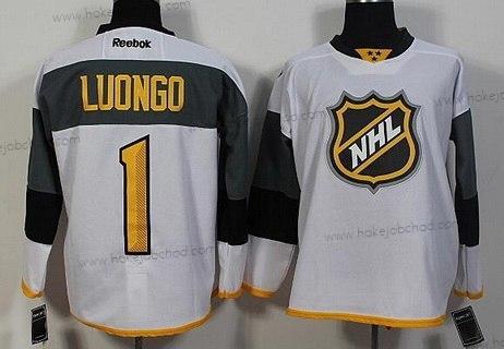 Muž Florida Panthers #1 Roberto Luongo Reebok Bílý 2016 NHL All-Star Premier Dres