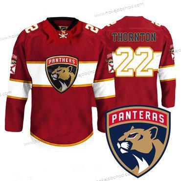 Muž Florida Panthers #22 Shawn Thornton New Logo Reebok Červené Premier Hráč Dres