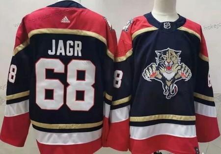 Muž Florida Panthers #68 Jaromir Jagr Černá 2021 Obrácený Retro Sešitý NHL Dres