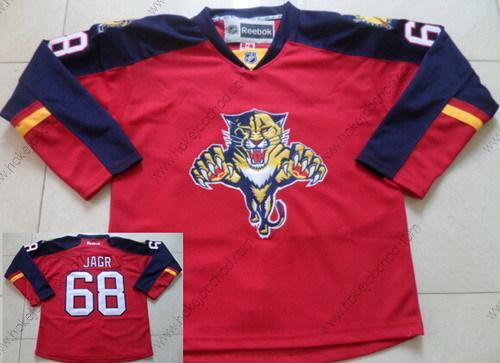 Muž Florida Panthers #68 Jaromir Jagr Červené Dres