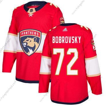 Muž Florida Panthers #72 Sergei Bobrovsky Červené Domácí Autentické Sešitý Hokejový Dres