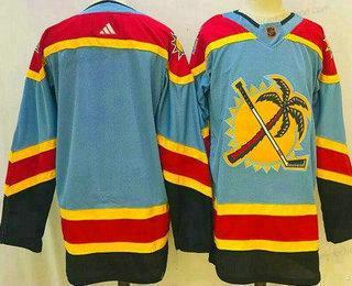 Muž Florida Panthers Prázdný Modrý 2022 Obrácený Retro Autentické Dres