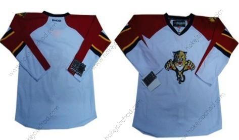 Muž Florida Panthers Přizpůsobené Bílý Dres