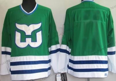 Muž Hartford Whalers Přizpůsobené Zelená Retro Dres