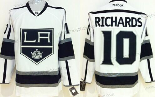 Muž Los Angeles Kings #10 Mike Richards Bílý Dres