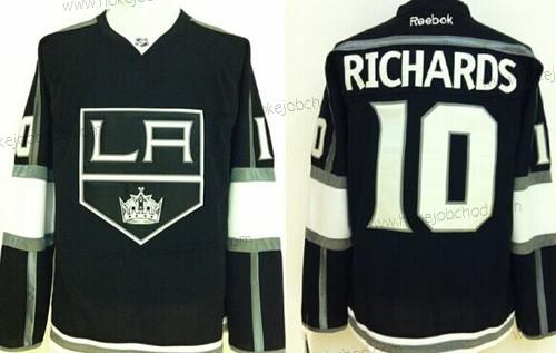 Muž Los Angeles Kings #10 Mike Richards Černá Dres