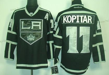 Muž Los Angeles Kings #11 Anze Kopitar Černá Ice Dres