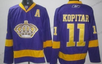 Muž Los Angeles Kings #11 Anze Kopitar Nachový Dres