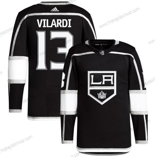 Muž Los Angeles Kings #13 Gabriel Vilardi Černá Sešitý Dres