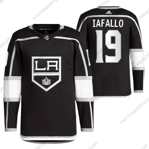 Muž Los Angeles Kings #19 Alex Iafallo Černá Sešitý Dres